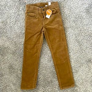 BRAND NEW WITH TAGS. Boys size 6 brown (tan) corduroy pants. Children’s Place.